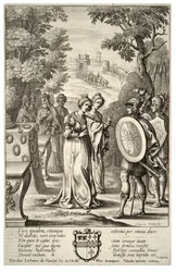 Aeneas trifft Andromache. Zustand 2